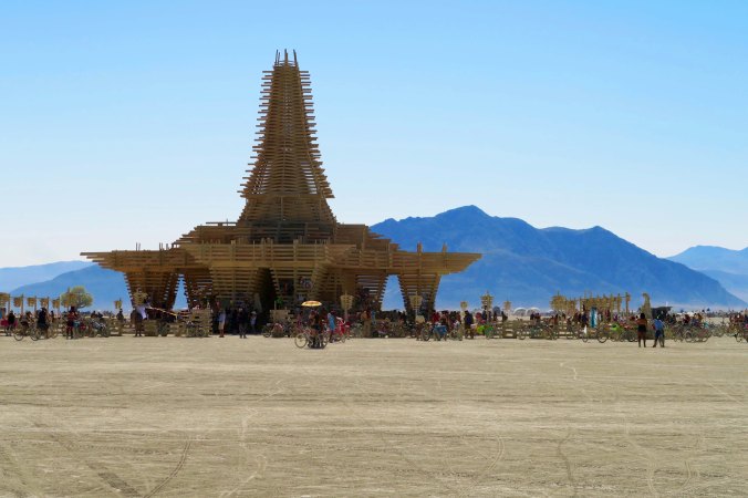 Temple at Burning Man 2017