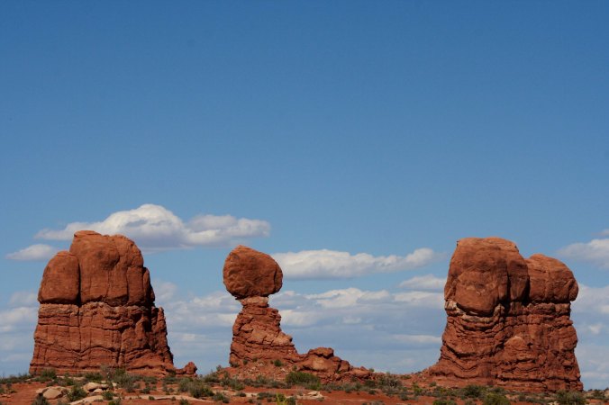 Balanced Rock scene, Arches NP