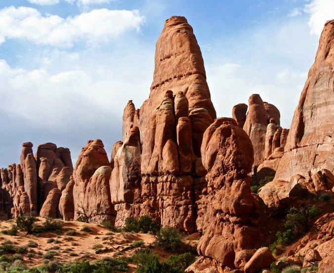 Photos of Arches National Park by Curt and Peggy Mekemson.
