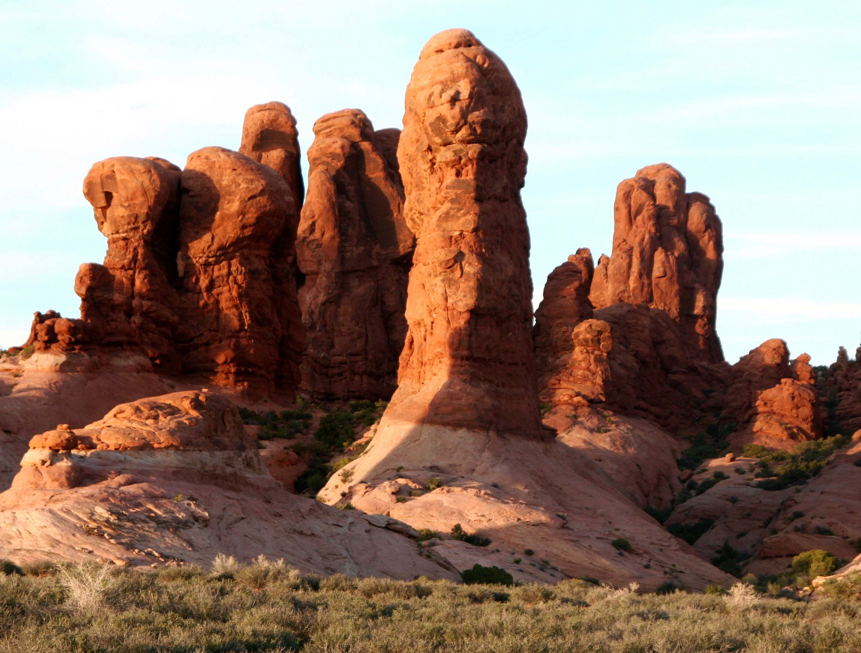 Photos of Arches National Park by Curt and Peggy Mekemson.