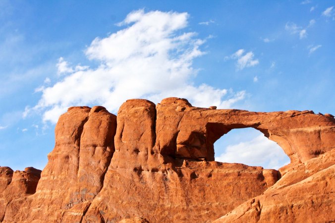 Skyline Arch in Arches National Park