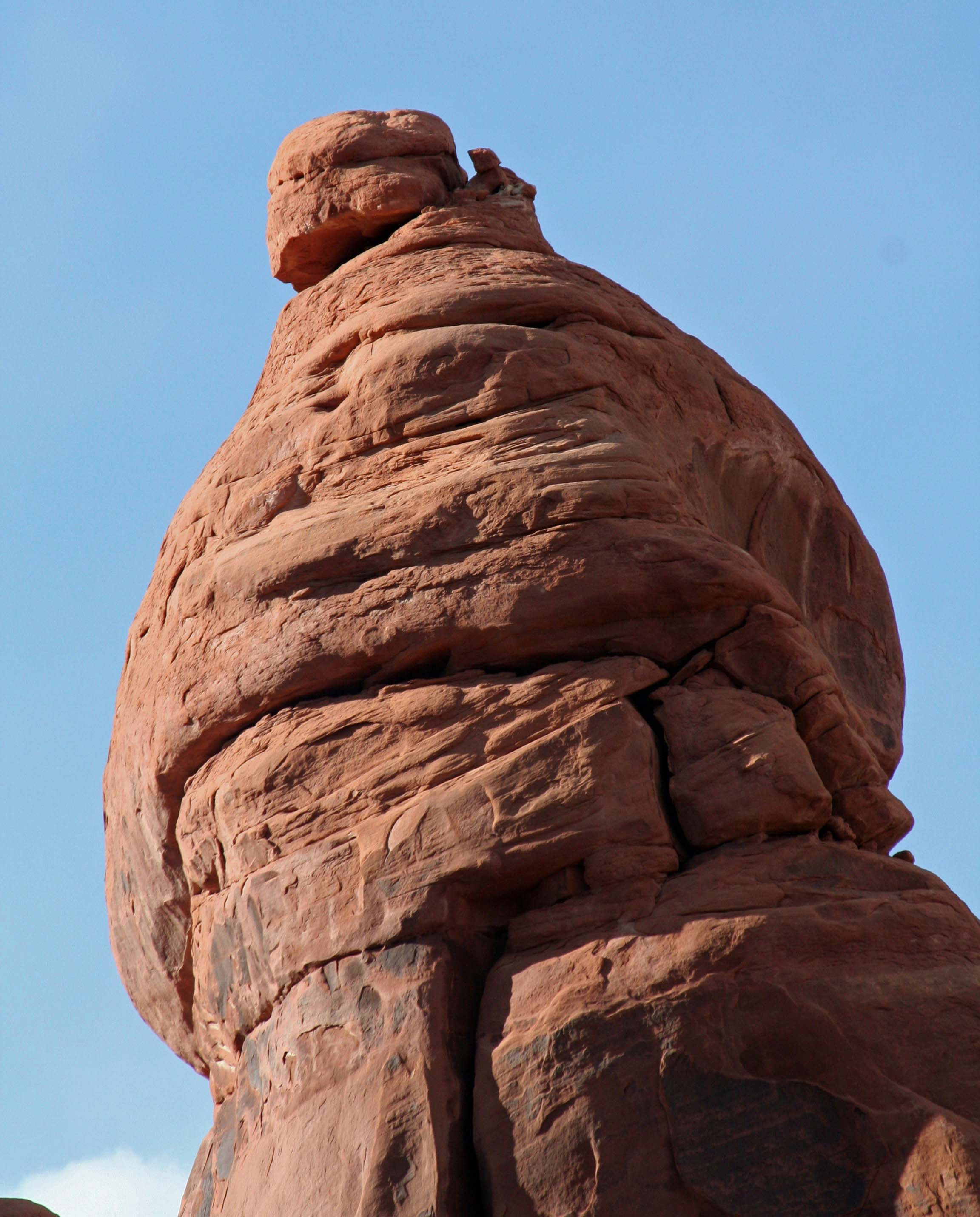 Standing rock, Arches National Park
