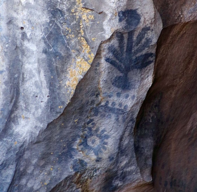 Tree Pictoglyph at Lava Beds National Monument P