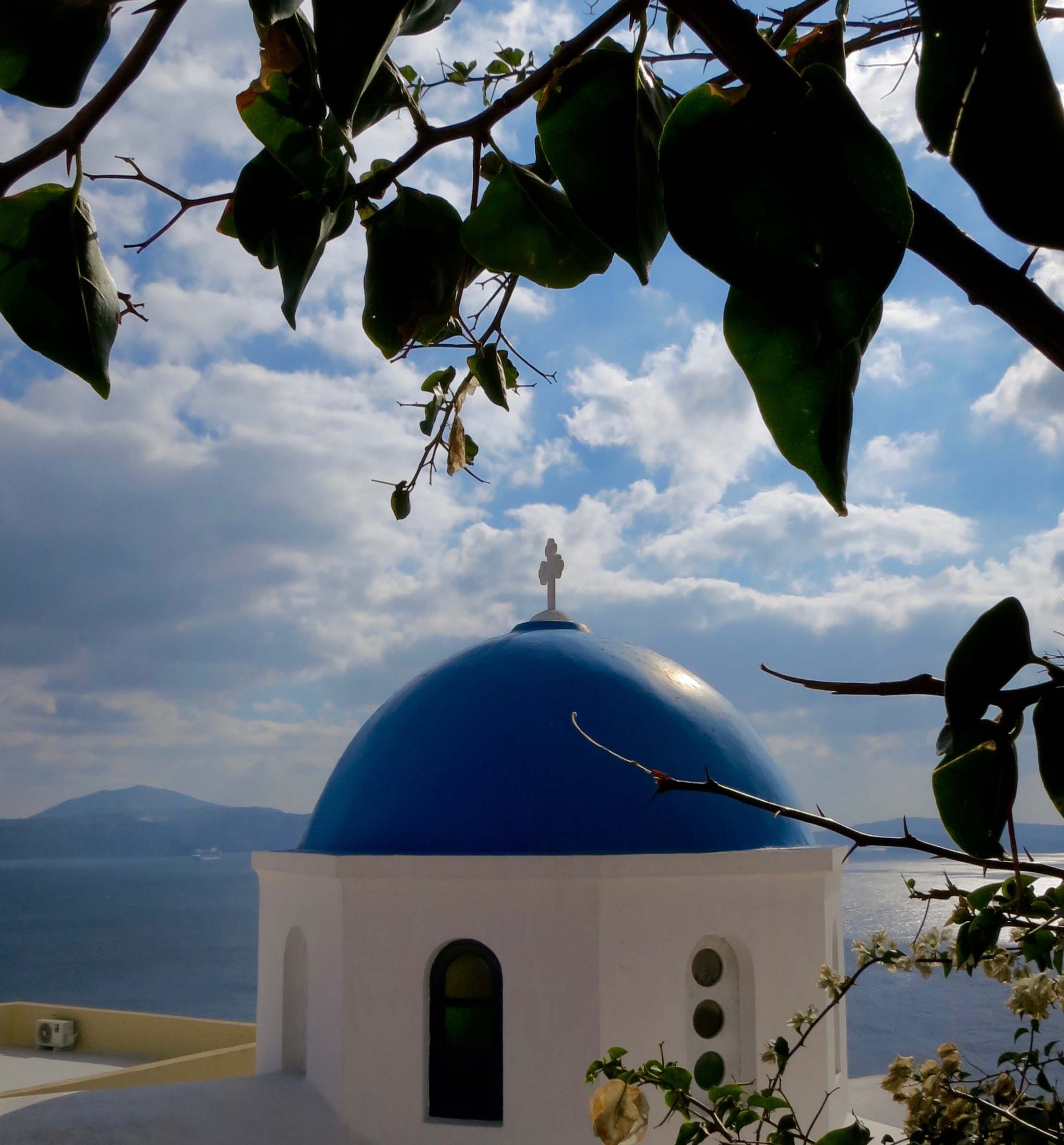 Santorini photo of Greek Orthodox Church by Curtis Mekemson.