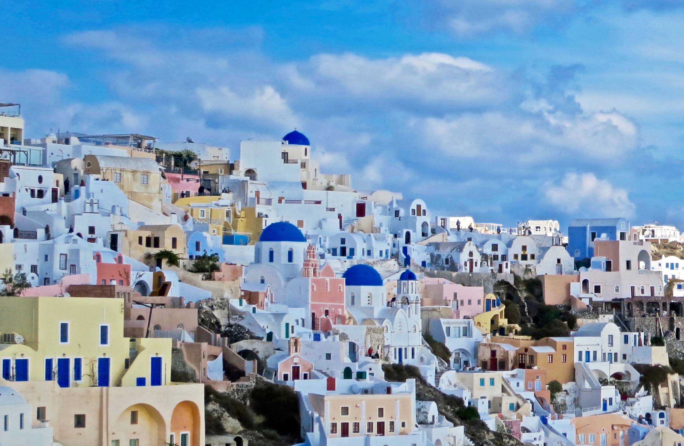 Final view of Santorini