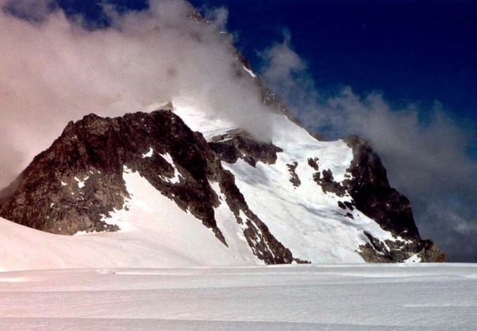 New Zealand Moutain Top near Milford Sound
