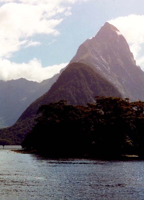 Photo of Milford Sound taken by Peggy Mekemson.