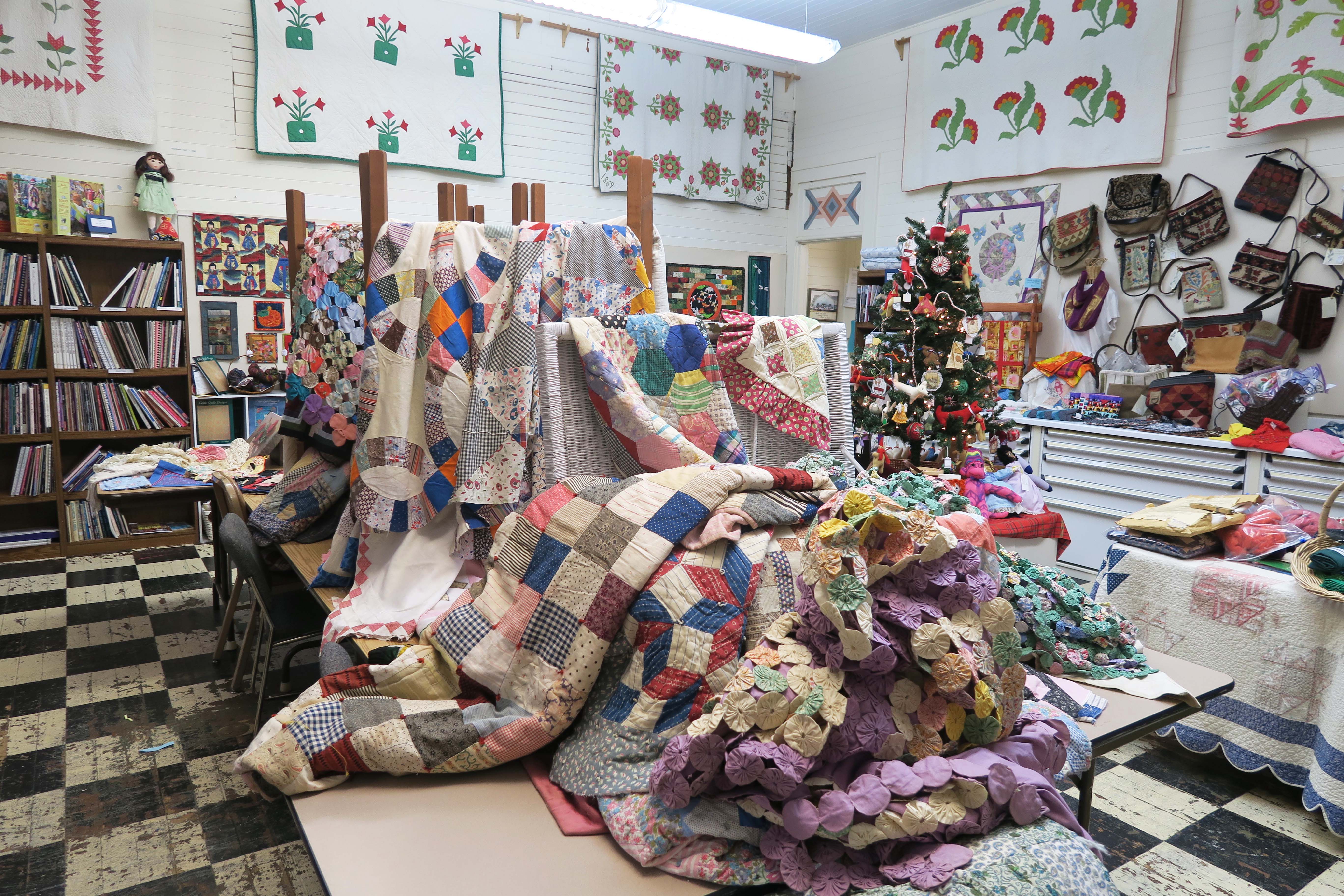 Quilts at Latimer Quilt and Textile Center