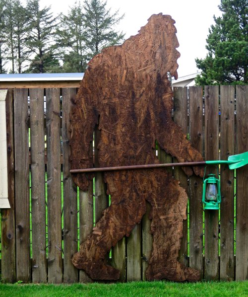 Sasquatch at Green Lantern Pub in Copalis, Wa
