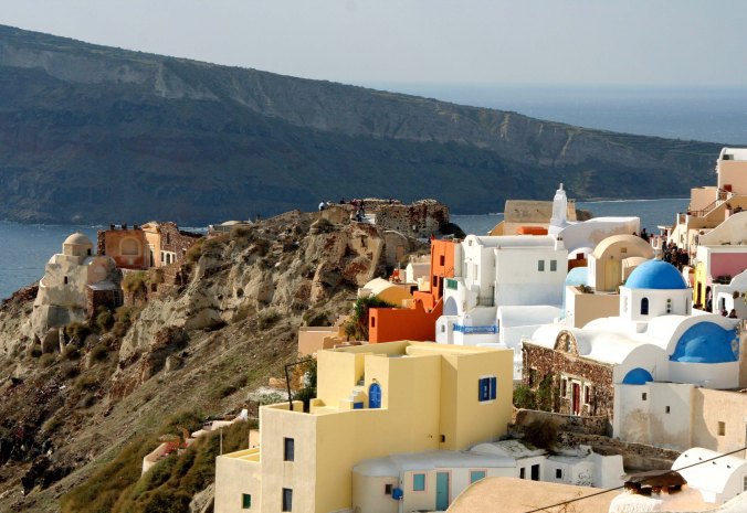 Scenery of Santorini