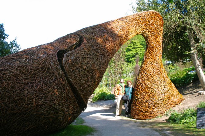 Woven forms at Chatsworth