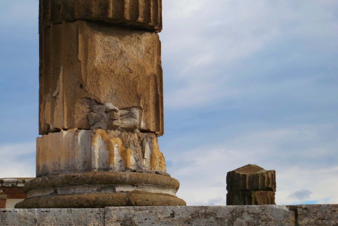 Column in Pompeii