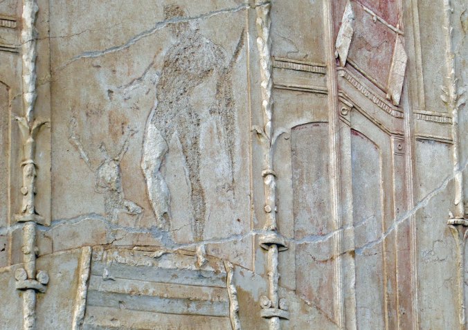 Father and child, Pompeii