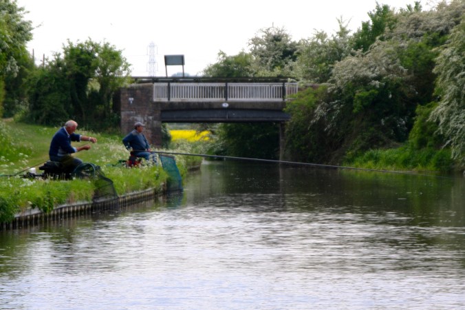 Fishing on Trent and Mercy Canal