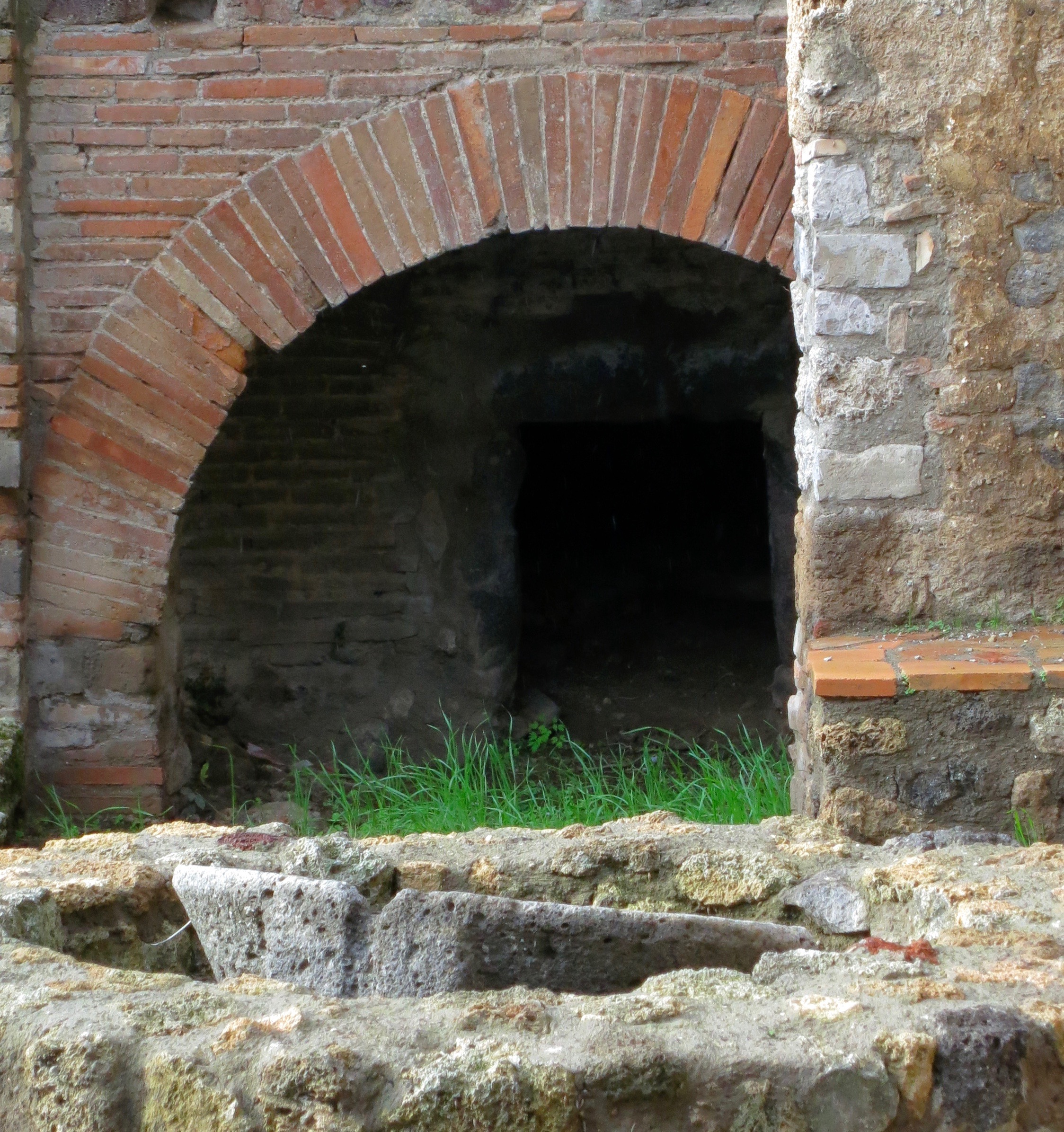 Bread oven in Pompeii