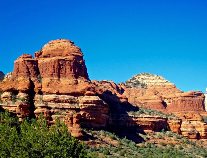 Sandstone formations in Boynton Canyon