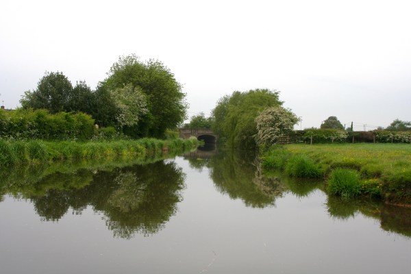 Scenic reflection shot along Trent and Mercy Canal