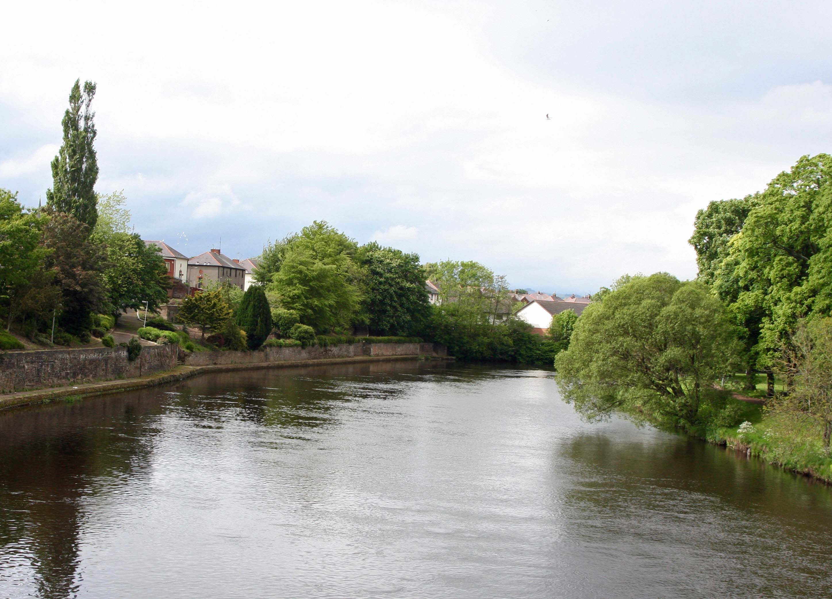 Scenic river in Scotland