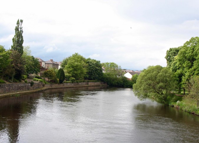 Scenic river in Scotland