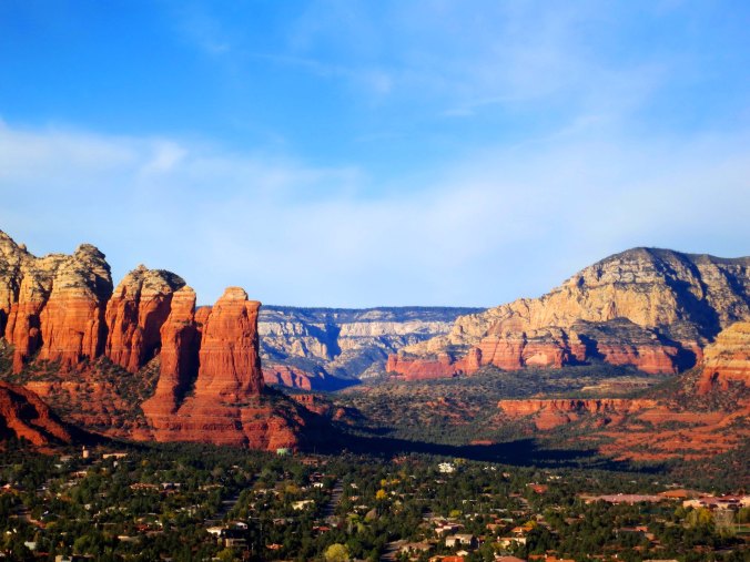 Sedona rocks in morning