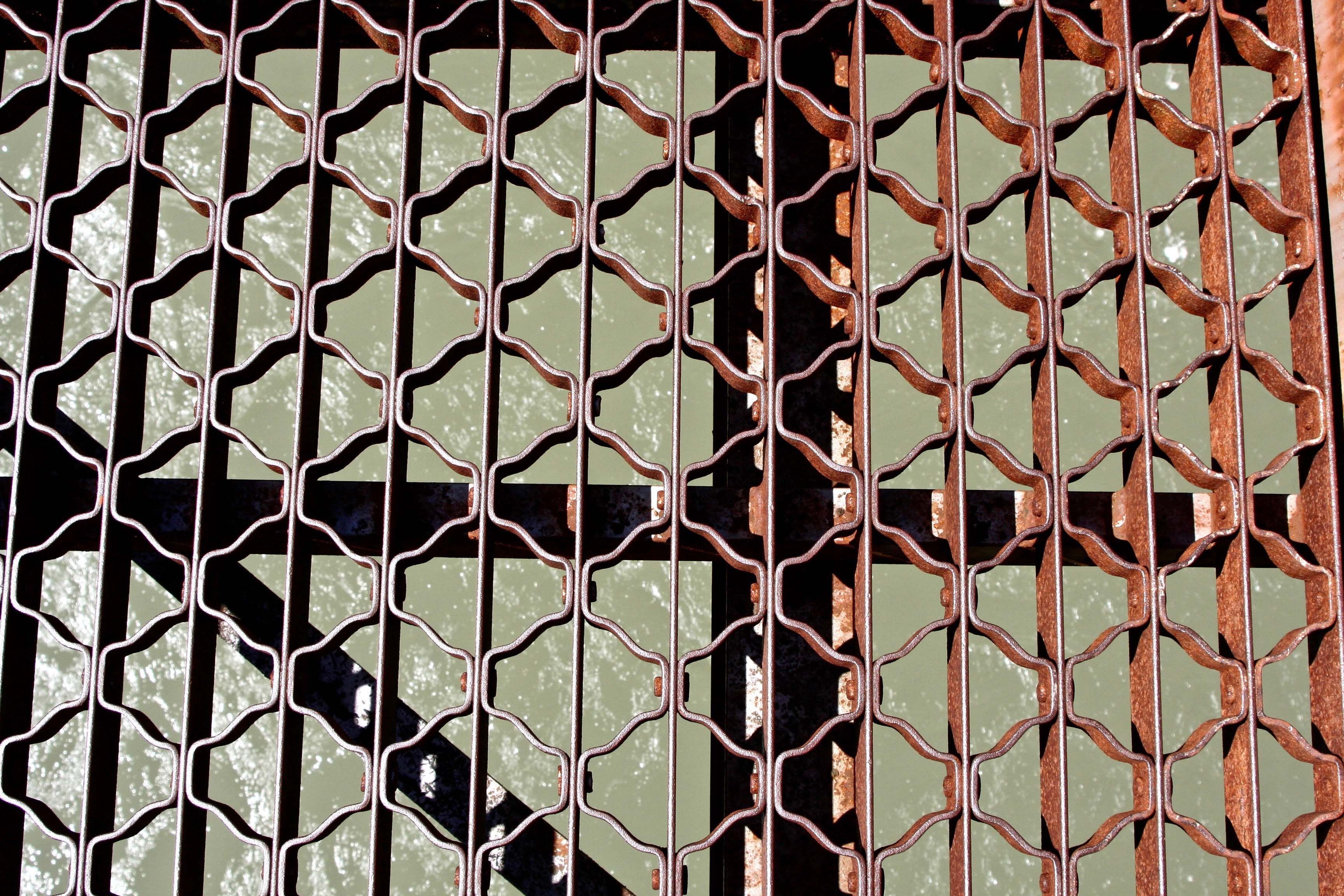 Grates on Alexzandra Bridge, BC