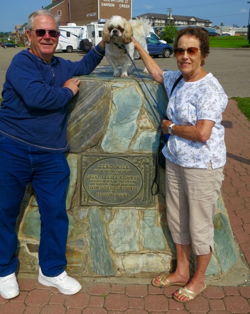 Mile zero of the Alaska Highway