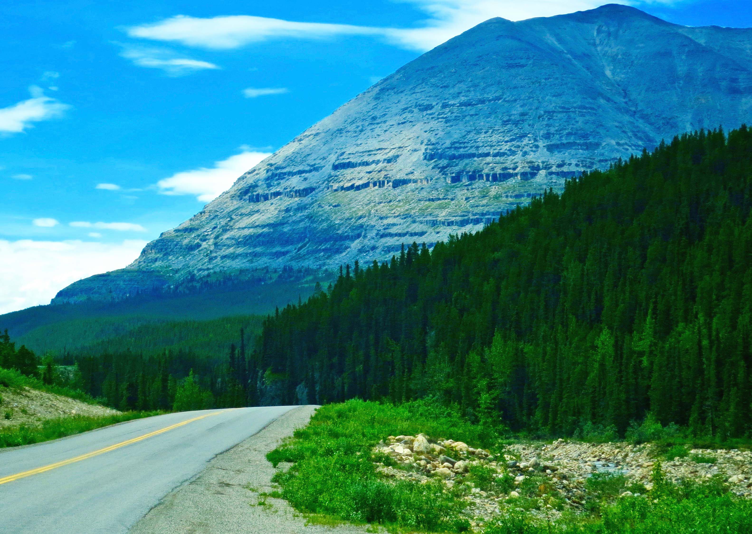 Stone Mountain on Alaska Highway