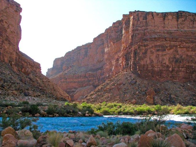View from Jackass camp on Colorado River by Don Green