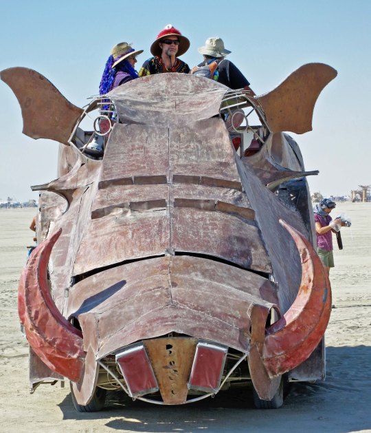 Warthog mutant vehicle at Burning Man.
